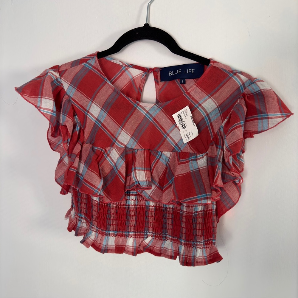 Blue Life NWT vintage top